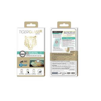 Protection d'écran en verre trempé antibactérien pour Samsung Galaxy S22 5G TigerGlass Transparent