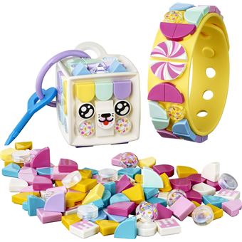 LEGO® DOTS 41944 Bracelet Candy Kitty et porte-clés