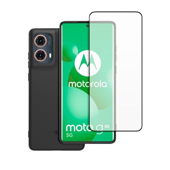 CASR Coque noire + PE pour Moto G85