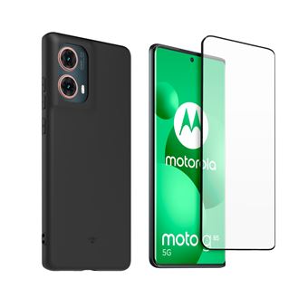 CASR Coque noire + PE pour Moto G85