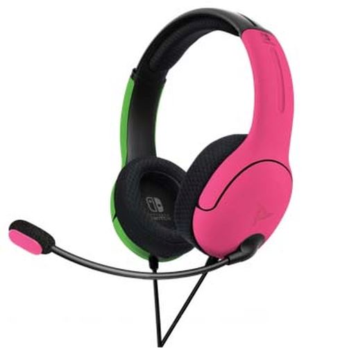Pdp Rose Casque Gaming Lvl40 Nintendo Switch Et Vert