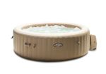 Spa gonflable PureSpa Sahara rond Bulles 4 places + Couverture thermique - Intex