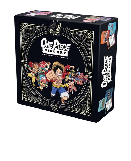 Jeu D'Ambiance Topi Games OP-MEG-193001topigames – One Piece Le Mega Quiz, 2-8 Joueurs, Dès 7 Ans
