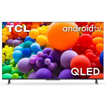 TV TCL QLED 55C725 55" 4K Ultra HD Smart TV Aluminium brossé - 1