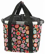 Panier KlickFix Bikebasket Happy Flowers