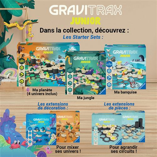 GraviTrax Junior - Set d'extension : my trax - Jeux et jouets GraviTrax Junior - Set d'extension : my trax - Jeux et jouets