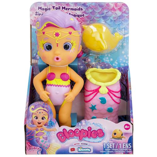 Poup&eacute;e de bain Bloopies Magic Tail - Audrey - A partir de 18 mois