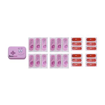 Boite à pansements Miniso Barbapapa 24 pièces Rose