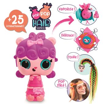 Poupée 3 en 1 Pop Pop Hair Surprise Modèle aléatoire