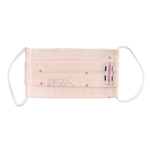 DOUDOU ET CIE COTON MASK JERSEY ELEPHANT PINK