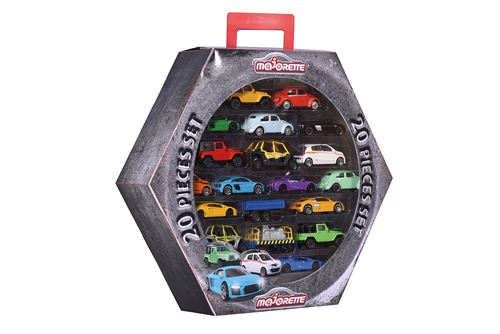 Coffret 20 véhicules Majorette Collections Street Car SOS Racing Intérieur MAJO SET 20PCS - vue 2