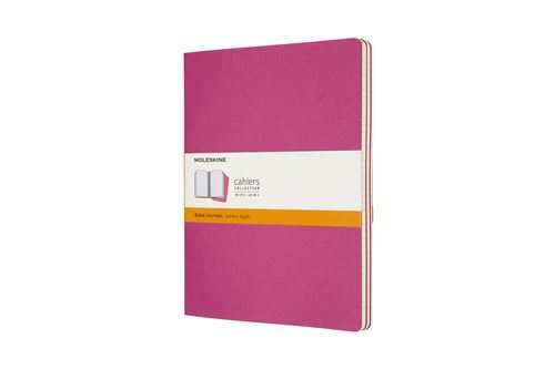Cahier ligne xl kinetic rose set de 3