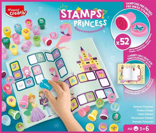 MAPED CREATIV - 52 TAMPONS PRINCESSES