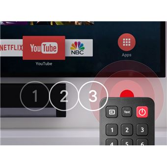 Télécommande Remplacement Pour TCL Smart TV - Compatible RC802N, RC813, Netflix, YouTube