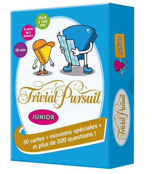 Jeu de cartes Auzou Trivial pursuit Mon jeu de cartes