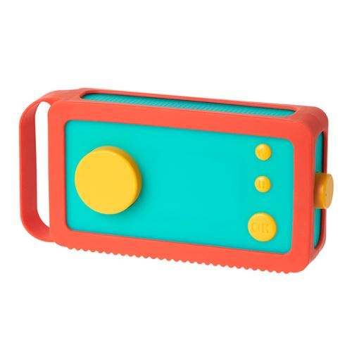 Coque de protection Lunii Odile pour Ma Fabrique à Histoires Orange tonique