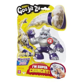 Figurine articulée Héros de Goo Jit Zu Wolfpain