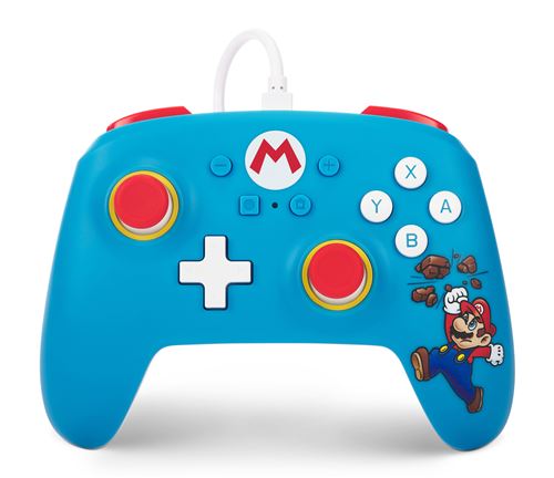 Manette PowerA core Mario État correct - PowerA reconditionné disponible sur Fnac