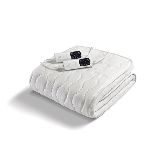 Surmatelas chauffant Dreamland Cosy Dreamer 150x160 cm Blanc