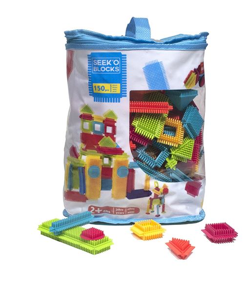 Au sycomore - ba1003 - jeu de construction - seek'o blocks multicolore - 150 pièces