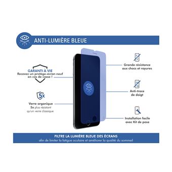 Protecteur d'écran anti-lumière bleue remson pour iphone 12 pro