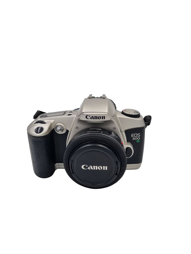 Kit Appareil Photo Argentique Canon EOS 500 – Avec 2 Objectifs, Flash, Sac, Trépied
