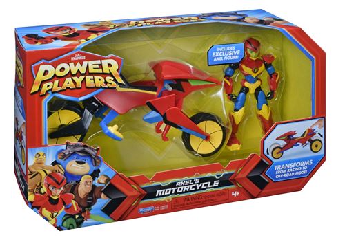 Véhicule deluxe Power Players avec figurine Axel
