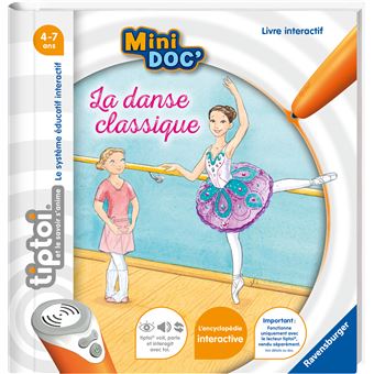 Livre interactif Ravensburger Tiptoi Mini Doc La danse classique