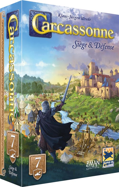 Jeu de stratégie Asmodee Carcassonne : Siège et Défense 2025