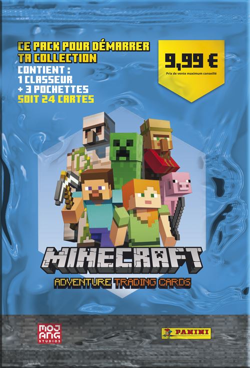 Pack starter Panini Minecraft Trading Cards