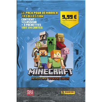 Panini Minecraft Trading Cards StarterPak