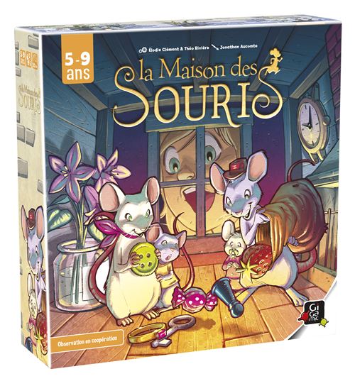 Jeu de Mémoire Coopératif Gigamic GKMA – La Maison des Souris 3D - vue 2