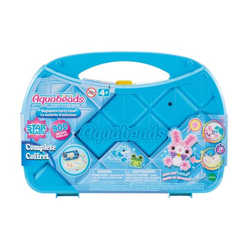 Aquabeads Starter Case Azul - Kit Créatif 900 Perles avec Spray et Outils - Image 3