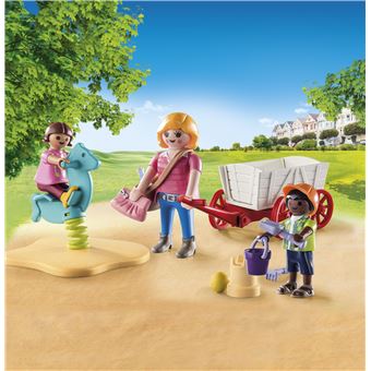 Playmobil City Life 71258 Starter Pack Nourrice avec enfants