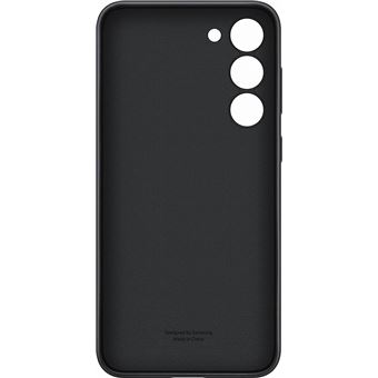 Coque en cuir pour Samsung Galaxy S23+ 5G Noir