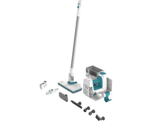 Black+Decker Blanc Et Bleu Nettoyeur Vapeur Bhsm15fx10-Qs 1500 W