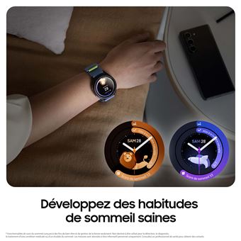 Montre connectée Samsung Galaxy Watch6 Classic 43mm 4G Noir