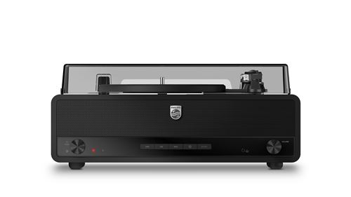 Platine Vinyle Philips The Stevie – 3 Vitesses, Bluetooth 5.4, Enceintes Intégrées