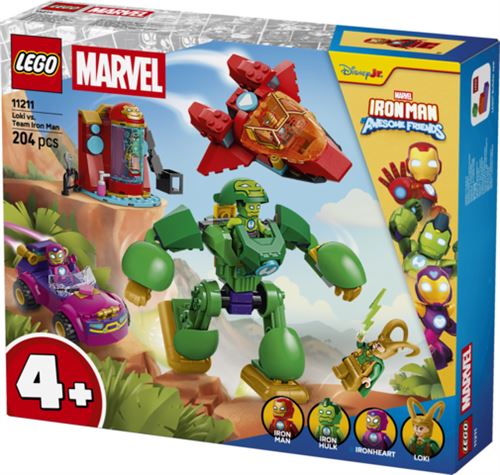 LEGO® Disney Junior Marvel 11211 Loki contre la Team Iron Man