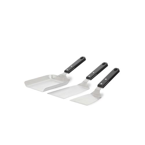 Kit 3 spatules inox Le Marquier AGR97 Noir et Argent