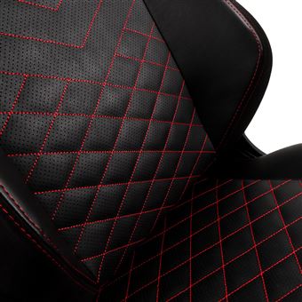 Siège Noblechairs Hero Cuir Noir et Rouge