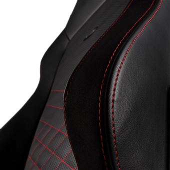 Siège Noblechairs Hero Cuir Noir et Rouge