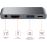 Adaptateur On Earz Mobile Gear Type-C Gris Sidéral avec chargement USB-C PD, HDMI 4K, Prise de Casque USB 3.0 & 3.5mm pour iPad Pro_2