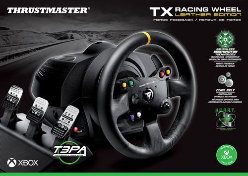 Thrustmaster TX Racing Wheel Editcuir Volant de gaming – acheter