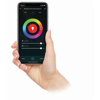 Lumière LED portable Monster Illuminescence Orb Multicolore