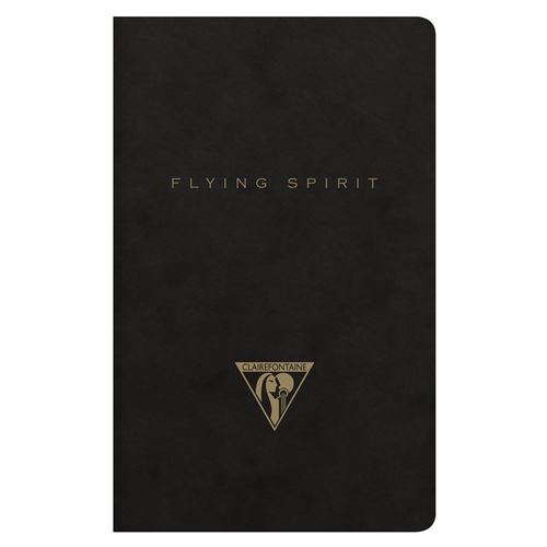 Carnet piqûre textile Clairefontaine Flying Spirit 48 pages lignées 7,5 x 12 cm Modèle aléatoire