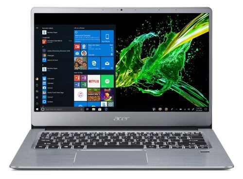 Acer Swift 3 SF314-41-R67J - Ryzen 7 3700U / 2.3 GHz - Win 10 Home 64 bits - 8 GB RAM - 256 GB SSD + 1 TB HDD - 14 IPS 1920 x 1080 (Full HD) - Radeon RX Vega 10 - Wi-Fi, Bluetooth - glimmend silver - tsb Frans