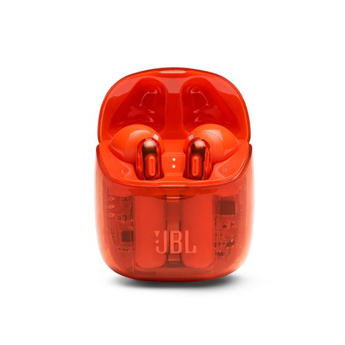 Ecouteurs intra-auriculaires sans fil True wireless JBL Tune 225 Noir Orange