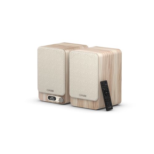 Enceinte connectée Hi-Fi Pure Classic Active Blanc Coton vendues à la paire