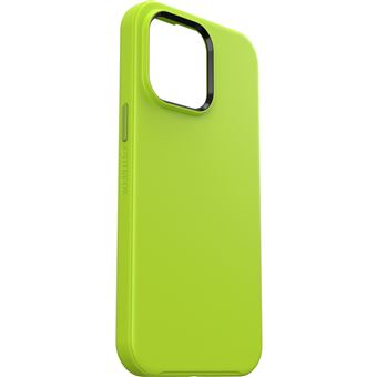 Coque antichoc OtterBox Symmetry + Magsafe pour iPhone 14 Pro Max Jaune Vert